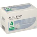AGO PER PENNA DA INSULINA ACCU-FINE PEN NEEDLE GAUGE 32 4 MM 100 PEZZI