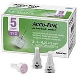 AGO PER PENNA DA INSULINA ACCU-FINE PEN NEEDLE ACCU-CHEK GAUGE 31 X 5MM 100 PEZZI
