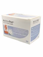 AGO PER PENNA DA INSULINA ACCU-FINE PEN NEEDLE ACCU-CHEK GAUGE 31 X 6MM 100 PEZZI