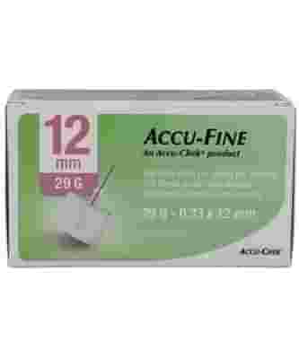 AGO PER PENNA DA INSULINA ACCU-FINE PEN NEEDLE ACCU-CHEK GAUGE 29 X 12,7MM 100 PEZZI
