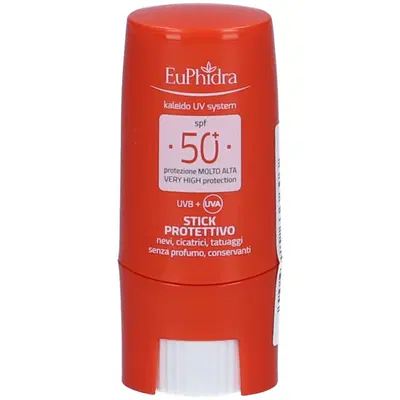 EUPHIDRA KALEIDO UVSYS STICK SOLARE VISO PROTETTIVO SPF 50+ 8 ML EUPHIDRA KALEIDO UVSYS STICK SOLARE VISO PROTETTIVO SPF 50+ 8 ML