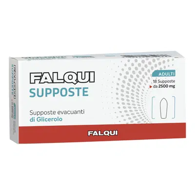 SUPPOSTE FALQUI 18 SUPPOSTE CON GLICERINA 2500MG ADULTI SUPPOSTE FALQUI 18 SUPPOSTE CON GLICERINA 2500MG ADULTI
