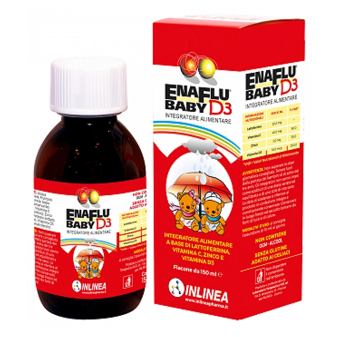 Enaflu Baby D3 Soluzione Orale 150 Ml