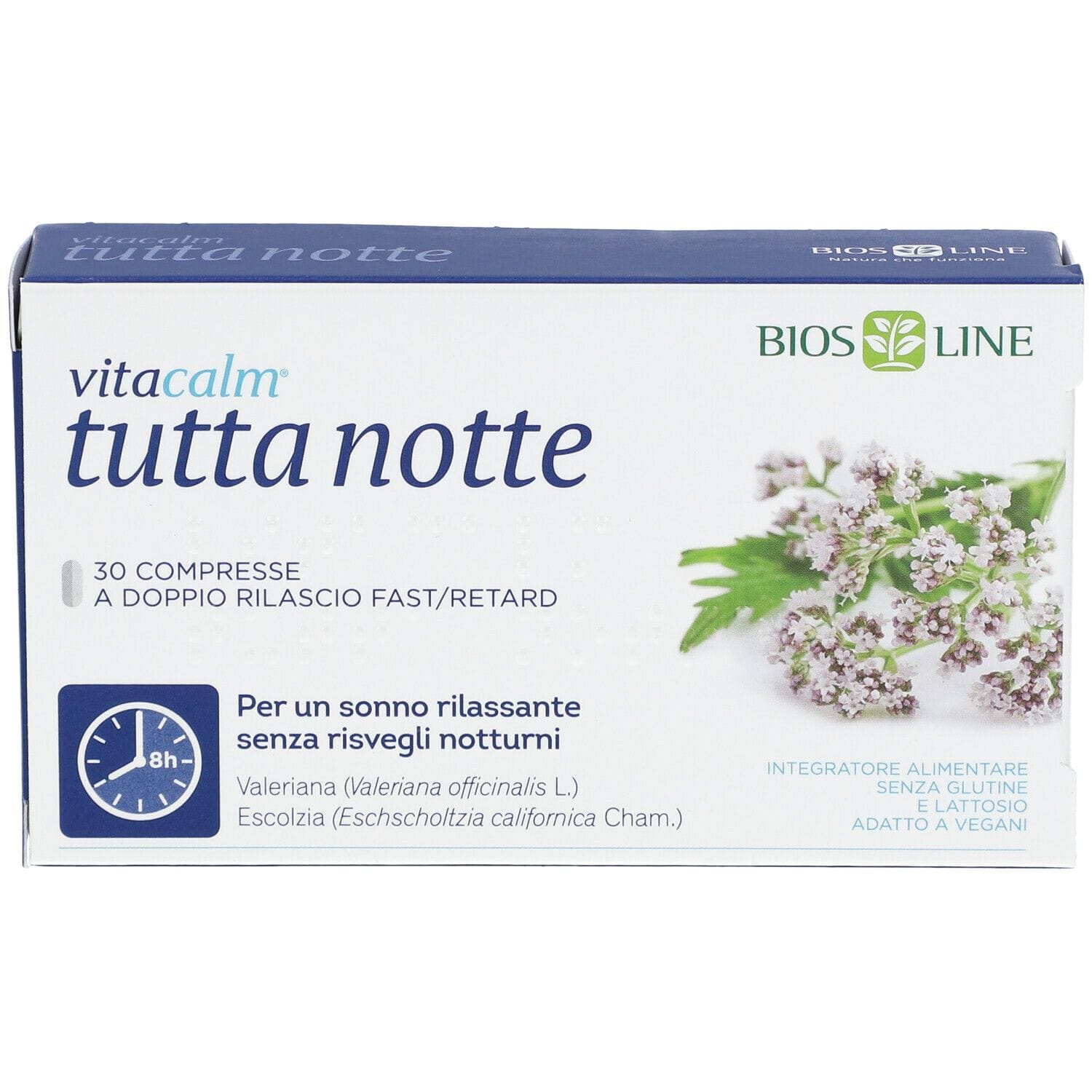 VITACALM TUTTA NOTTE FAST/RETARD 30 COMPRESSE