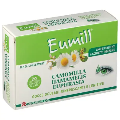 EUMILL GOCCE OCULARI 20 FLACONCINI MONODOSE 0,5 ML EUMILL GOCCE OCULARI 20 FLACONCINI MONODOSE 0,5 ML