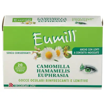 EUMILL GOCCE OCULARI 20 FLACONCINI MONODOSE 0,5 ML EUMILL GOCCE OCULARI 20 FLACONCINI MONODOSE 0,5 ML