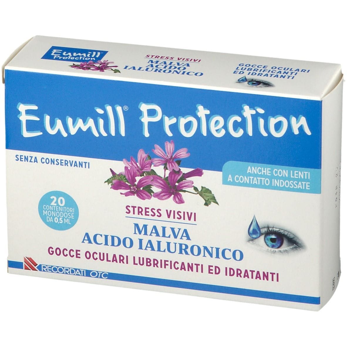 EUMILL PROTECTION GOCCE OCULARI 20 FLACONCINI MONODOSE 0,5 ML