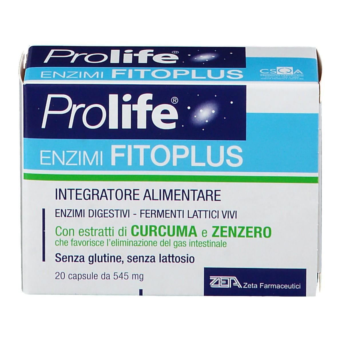 PROLIFE ENZIMI FITOPLUS 20 CAPSULE