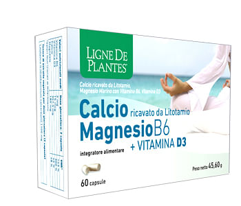 Calcio + Magnesio B6 + Vitamina D3 60 Capsule