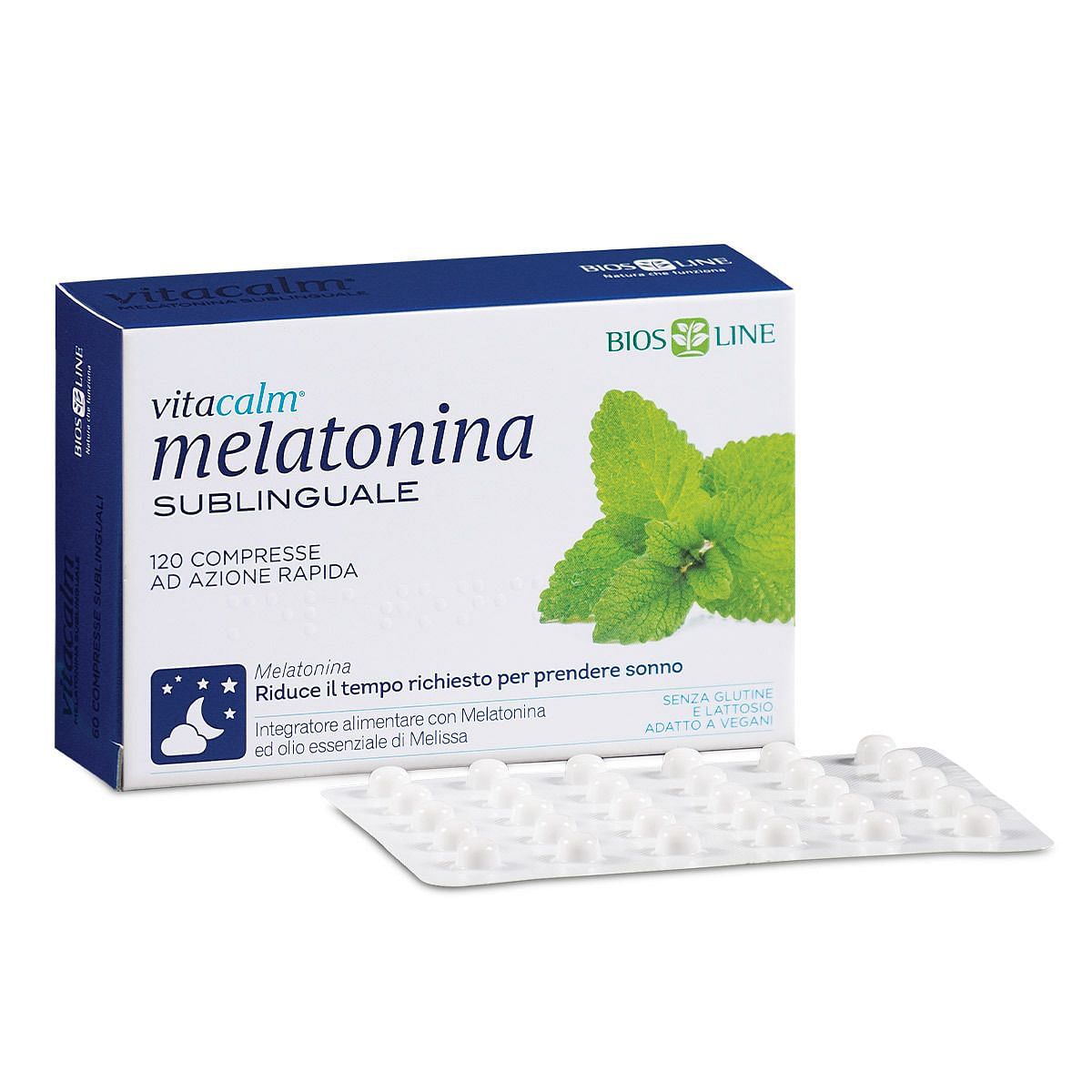 Vitacalm Melatonina 120 Compresse Sublinguali