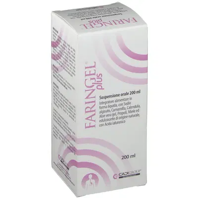 FARINGEL PLUS 200 ML CON ACIDO IALURONICO FARINGEL PLUS 200 ML CON ACIDO IALURONICO