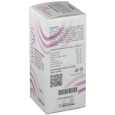 FARINGEL PLUS 200 ML CON ACIDO IALURONICO FARINGEL PLUS 200 ML CON ACIDO IALURONICO