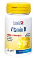 LONGLIFE VITAMIN D 4000UI 60 COMPRESSE DIVISIBILI
