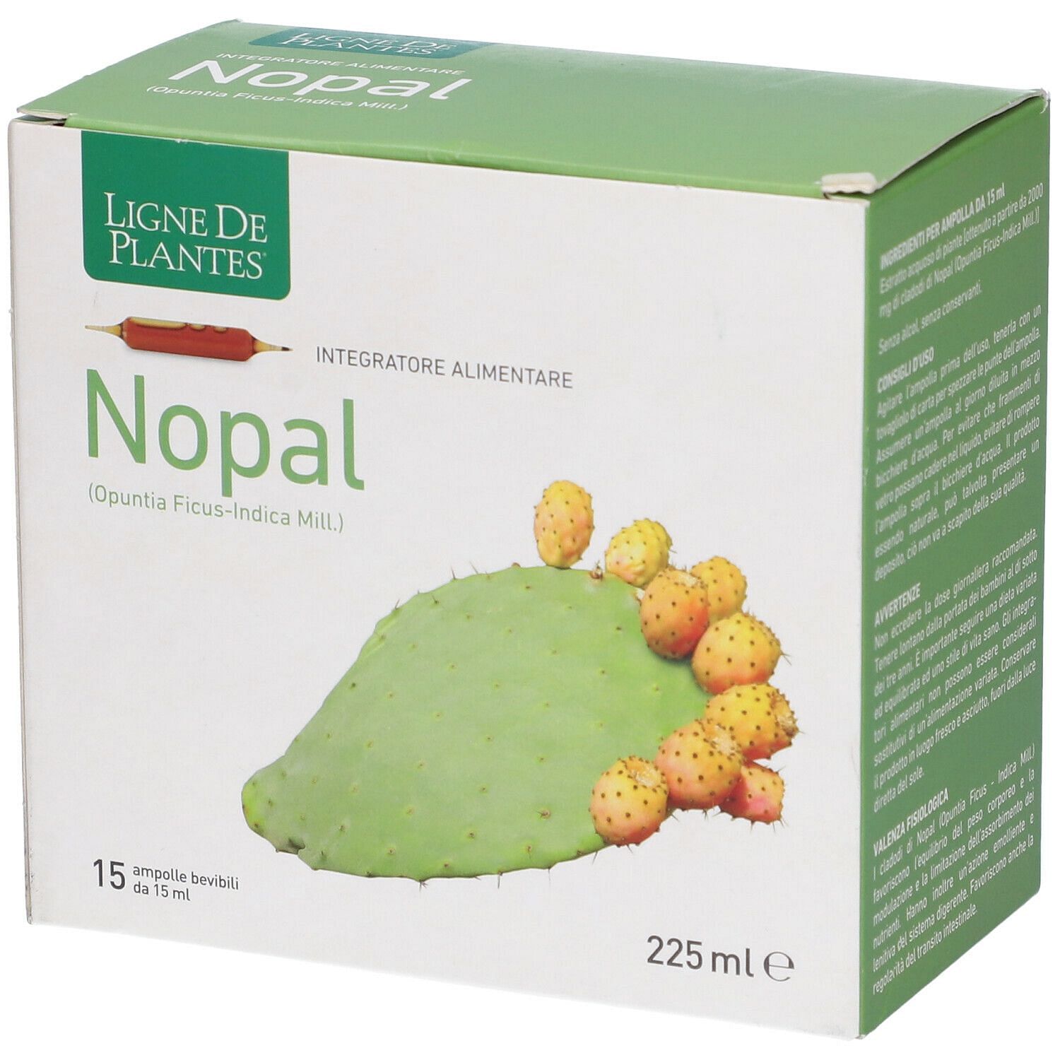 Nopal 15 Ampolle Bevibili Da 15 Ml