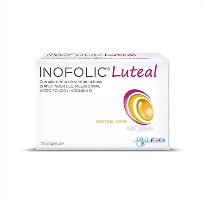 INOFOLIC LUTEAL 20 CAPSULE MOLLI