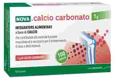 NOVA CALCIO CARBONATO 1 G 100 CAPSULE