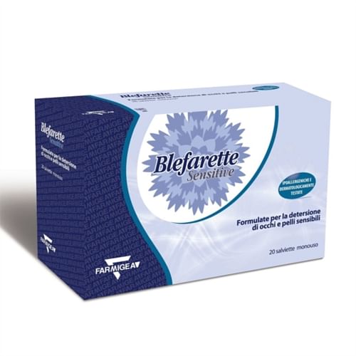 Blefarette Sensitive Salviette Monouso 20 Pezzi