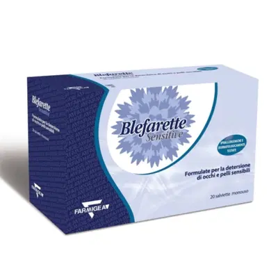 BLEFARETTE SENSITIVE SALVIETTE MONOUSO 20 PEZZI BLEFARETTE SENSITIVE SALVIETTE MONOUSO 20 PEZZI