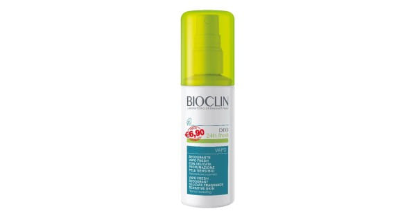 BIOCLIN DEO 24H VAPO FRESH CON PROFUMO PROMO