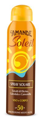 L'AMANDE SOLEIL SPF50+ VISO E CORPO 150 ML