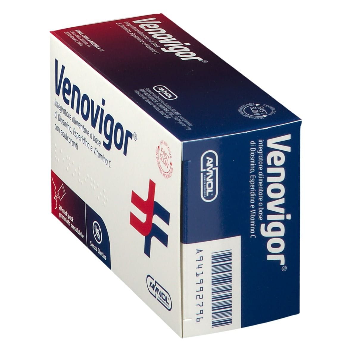 VENOVIGOR 20 STICK PACK GRANULATO OROSOLUBILE CON EDULCORANTE