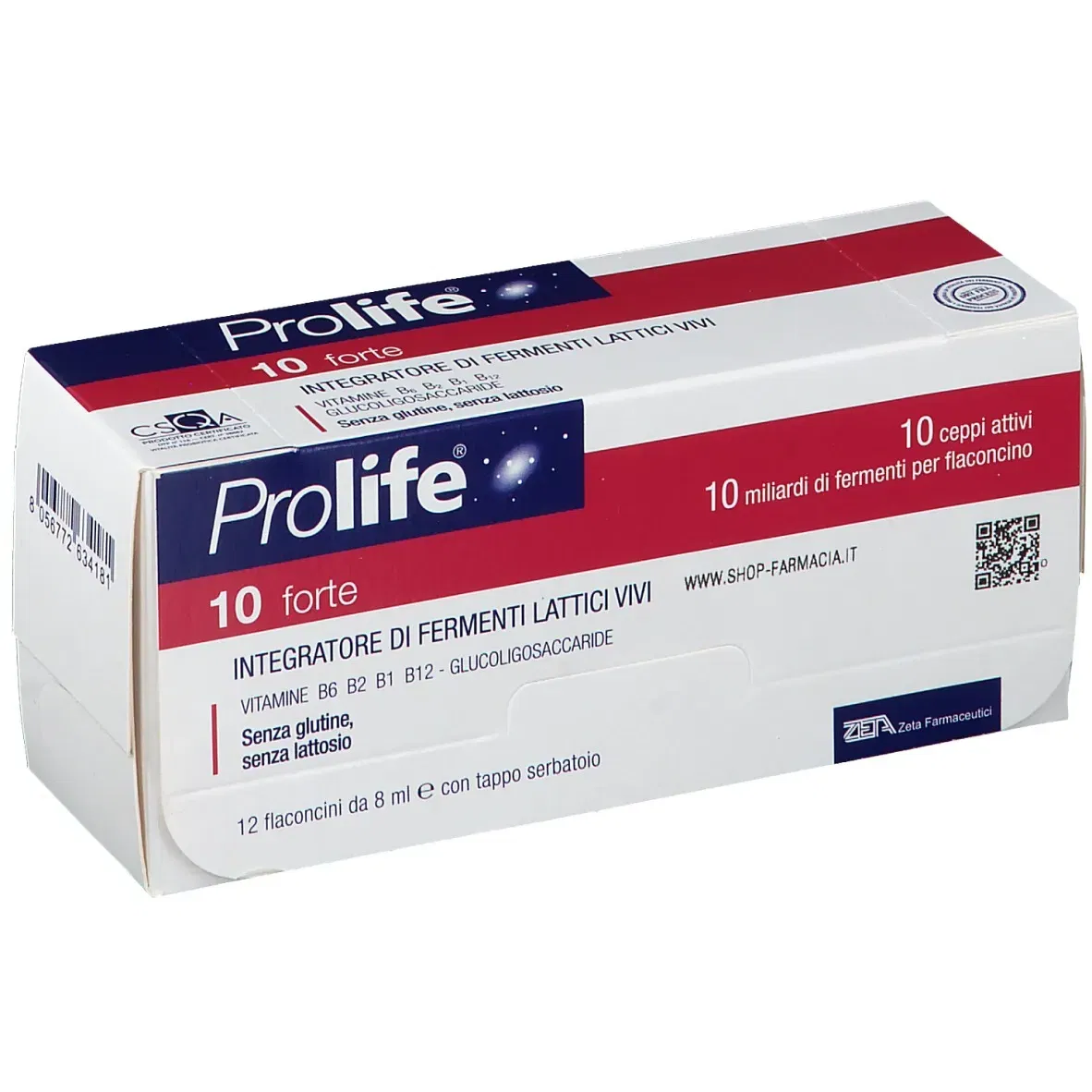 Prolife 10 Forte 12 Flaconcini Da 8 Ml