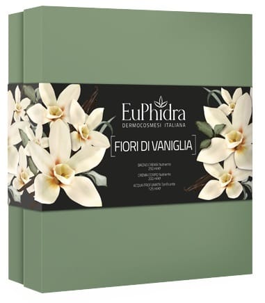 EUPHIDRA COFANETTO FIORI DI VANIGLIA CONTENENTE 1 BAGNO CREMA 1 ACQ PROFUMATA 1