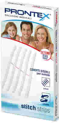 PRONTEX STITCH STRIPS 3X75 10 PEZZI