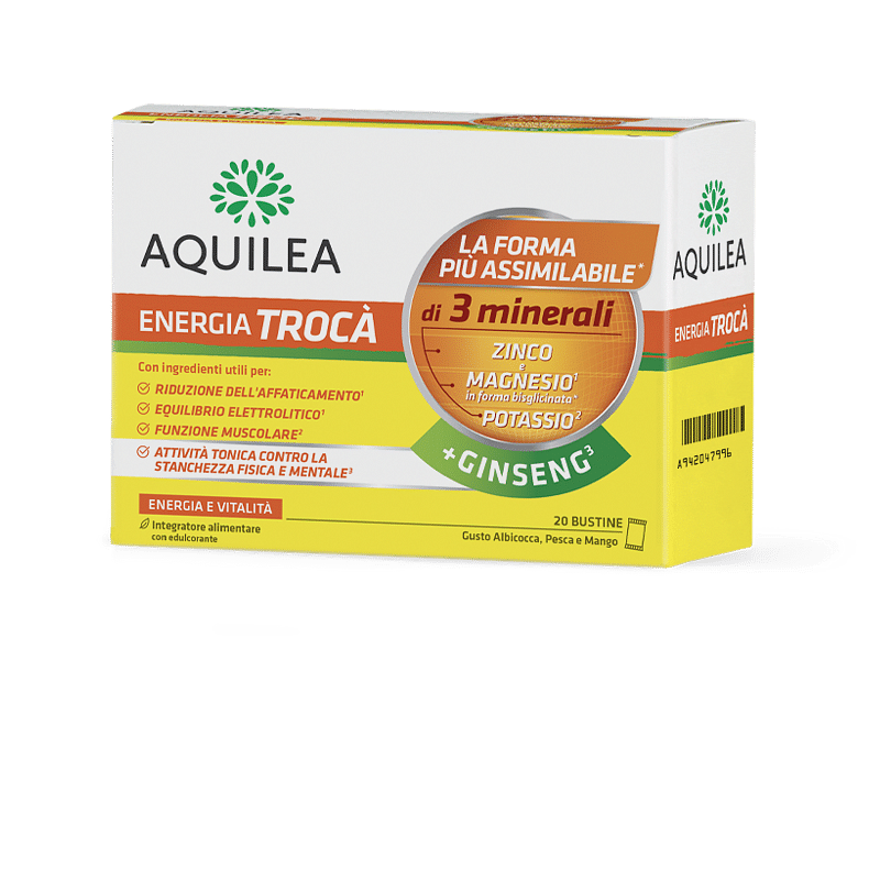 Aquilea Energia Troca'+Ginseng 20 Bustine