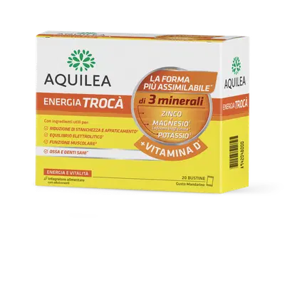 AQUILEA ENERGIA TROCA'+VIT D 20 BUSTINE AQUILEA ENERGIA TROCA'+VIT D 20 BUSTINE