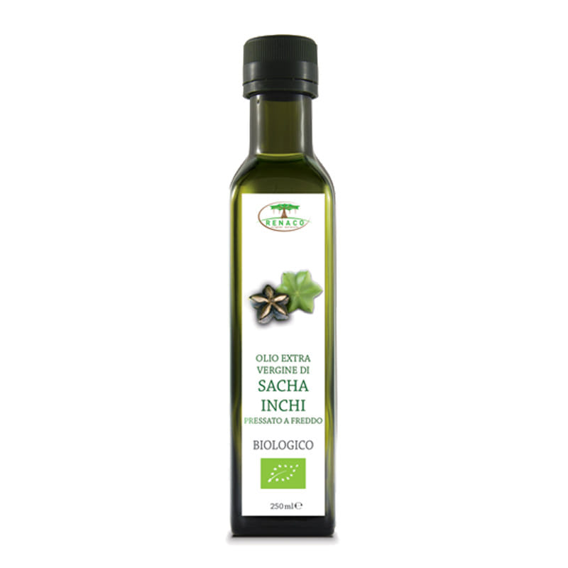 SACHA INCHI OLIO EXTRAVERGINE PRESSATO A FREDDO 250 ML