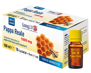 Longlife Pappa Reale + Vitamina B 10 Flaconcini 10 Ml