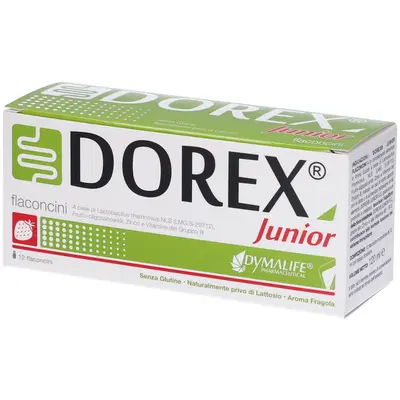 DOREX 12 FLACONCINI 10 ML JUNIOR DOREX 12 FLACONCINI 10 ML JUNIOR