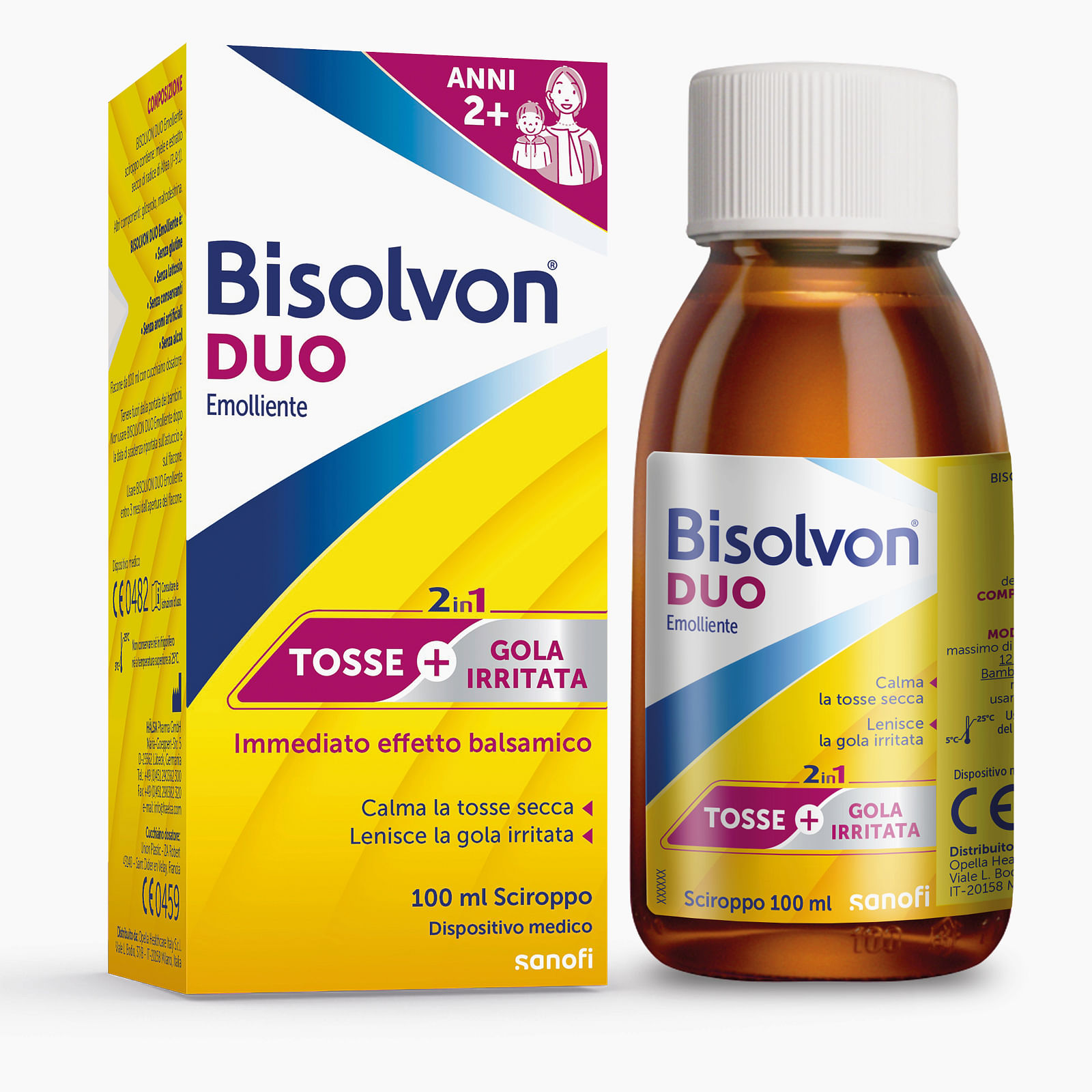 Bisolvon Duo Sciroppo Emolliente 100 Ml