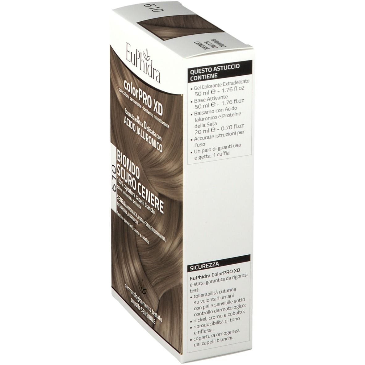 EUPHIDRA COLORPRO XD610 BIONDO SCURO 50 ML
