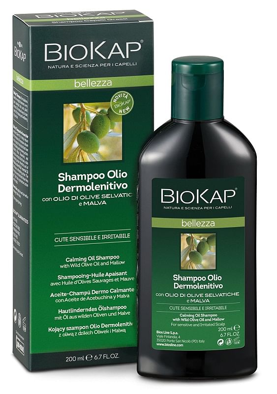 Biokap Bellezza Shampoo Olio Dermolenitivo 200 Ml Biosline