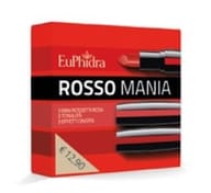 EUPHIDRA ROSSO MANIA 3 MINI ROSSETTI TONO ROSSO