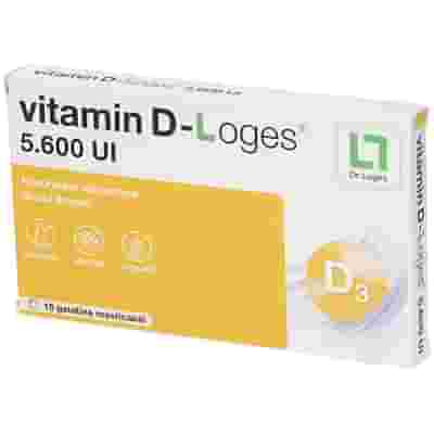 VITAMIN D-LOGES 15 GELATINE MASTICABILI GUSTO LIMONE