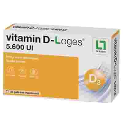 VITAMIN D-LOGES 30 GELATINE MASTICABILI GUSTO LIMONE 42 G