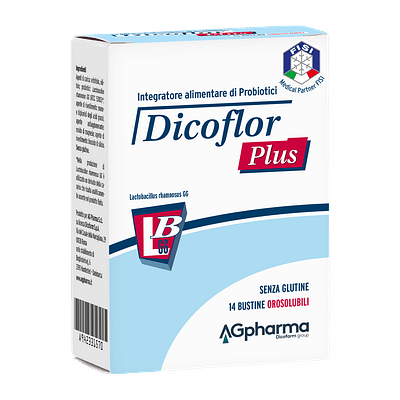 DICOFLOR PLUS 14 BUSTINE OROSOLUBILI DA 1 G NEUTRO