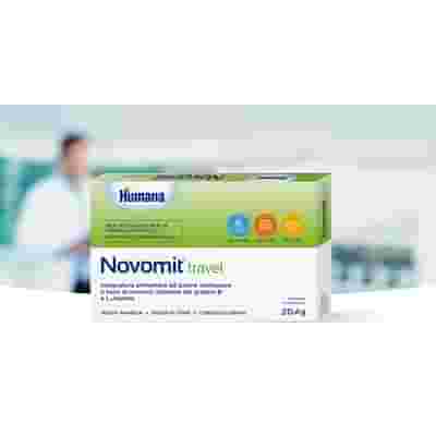 NOVOMIT TRAVEL 12 GOMME DA MASTICARE GUSTO ARANCIA