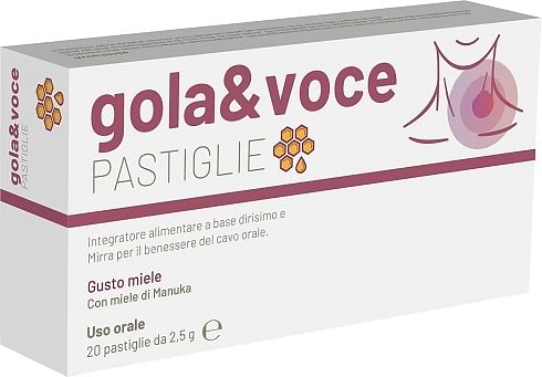 Gola&Voce Pastiglie Miele 50 G