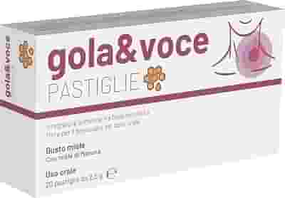 GOLA&VOCE PASTIGLIE MIELE 50 G