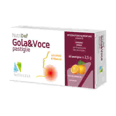 GOLA&VOCE PASTIGLIE ARANCIA 50 G