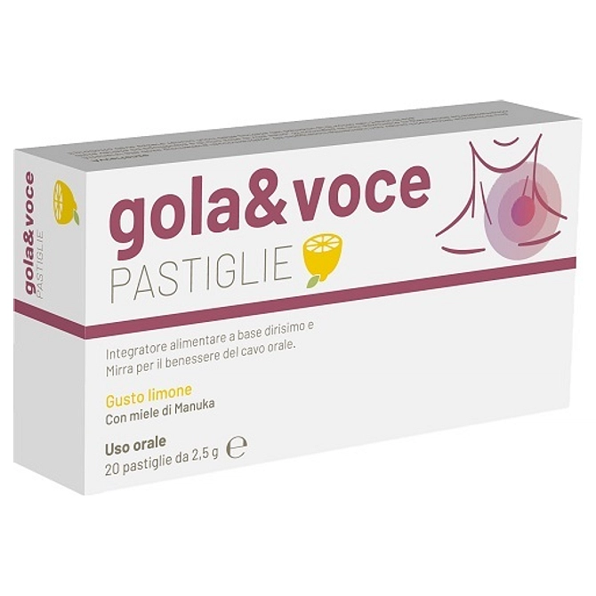 Gola&Voce Pastiglie Limone E Miele 50 G