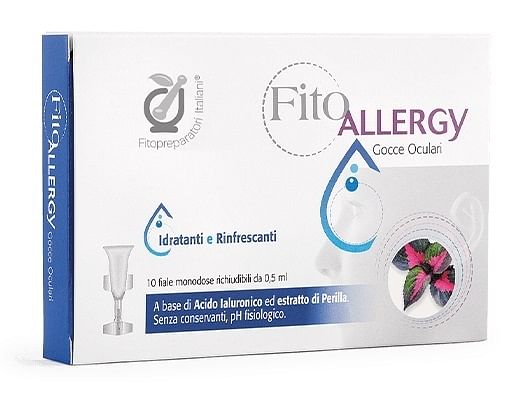 Fitopreparatori Italiani Fitoallergy Gocce Oculari 10 Flaconcini