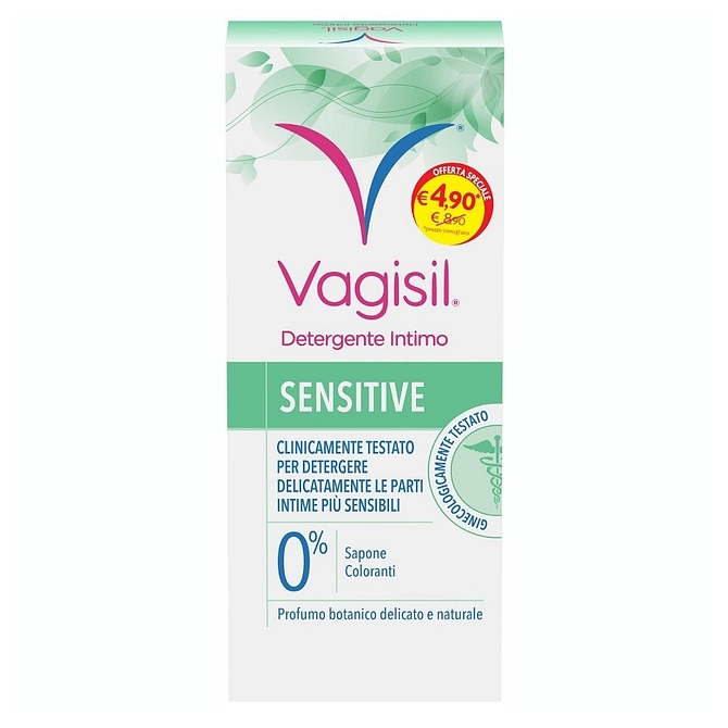 Vagisil Detergente Sensitive 250 Ml + 75 Ml 