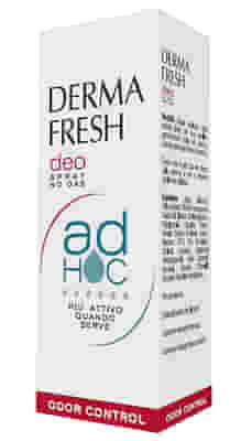 DERMAFRESH DEO SPRAY NO GAS AD HOC ODOR CONTROL DEODORANTE 100 ML