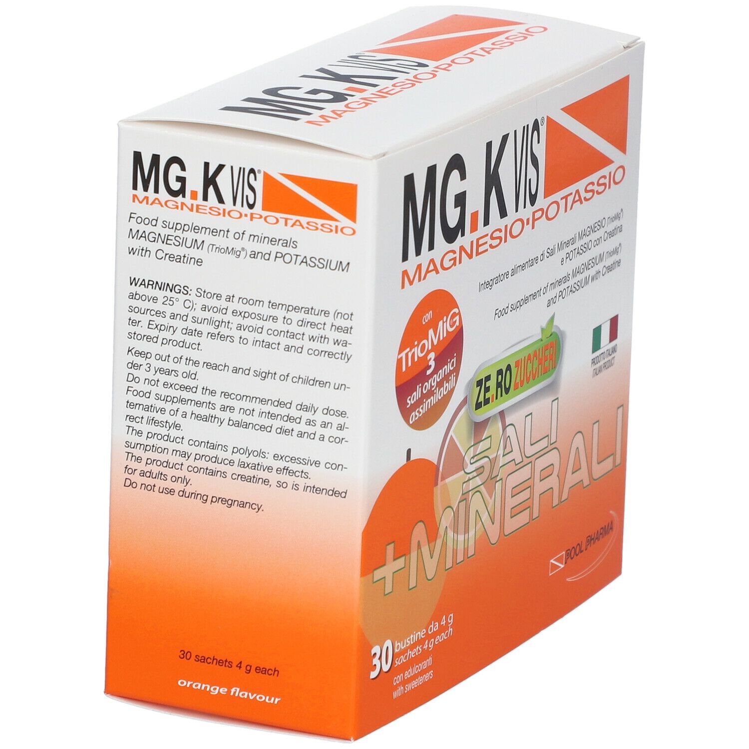 MGK VIS ORANGE ZERO ZUCCHERI 30 BUSTINE