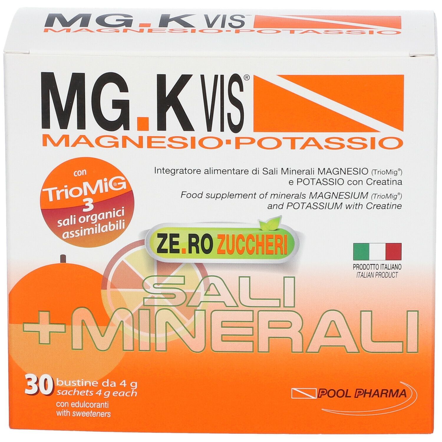 MGK VIS ORANGE ZERO ZUCCHERI 30 BUSTINE